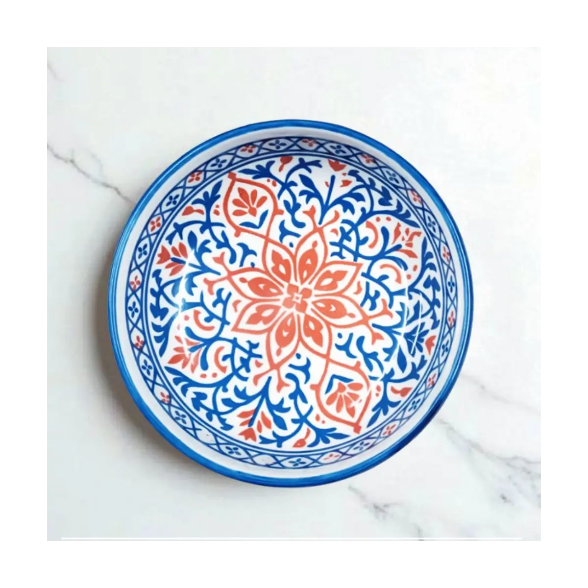 Embossed ceramic dish 12cm