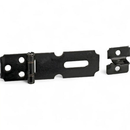 Black Japan Hasp & Staple (Single)