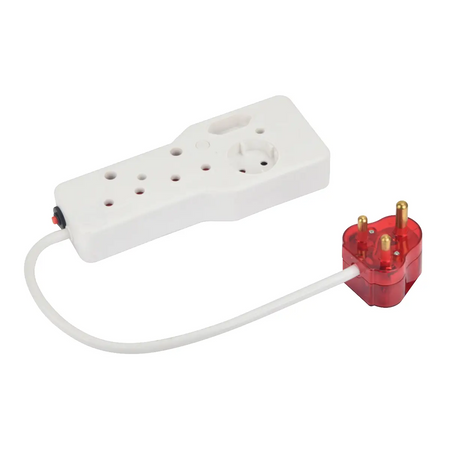 Four way surge power strip