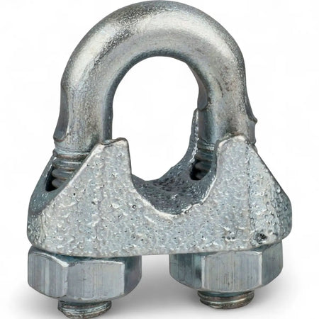 Wire Rope Clamp Grips - 6mm (2-Pack)