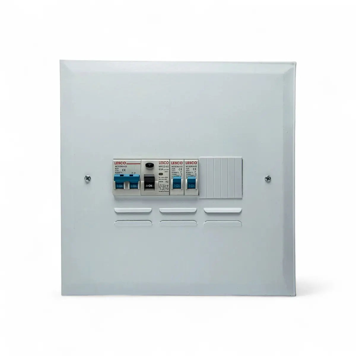 Lesco 9 Way Db Board Surface Steel Prepop Distribution Board