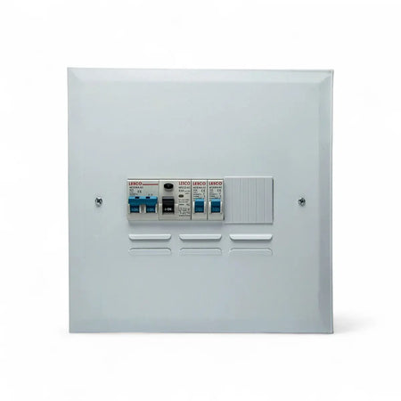 Lesco 9 Way Db Board Surface Steel Prepop Distribution Board