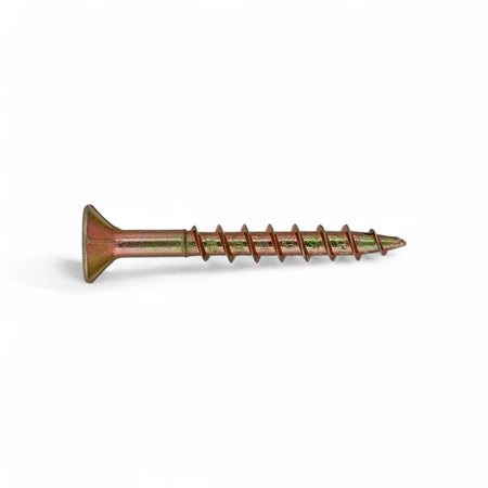 Yellow Passivated Chipboard Screw (25-Pack)