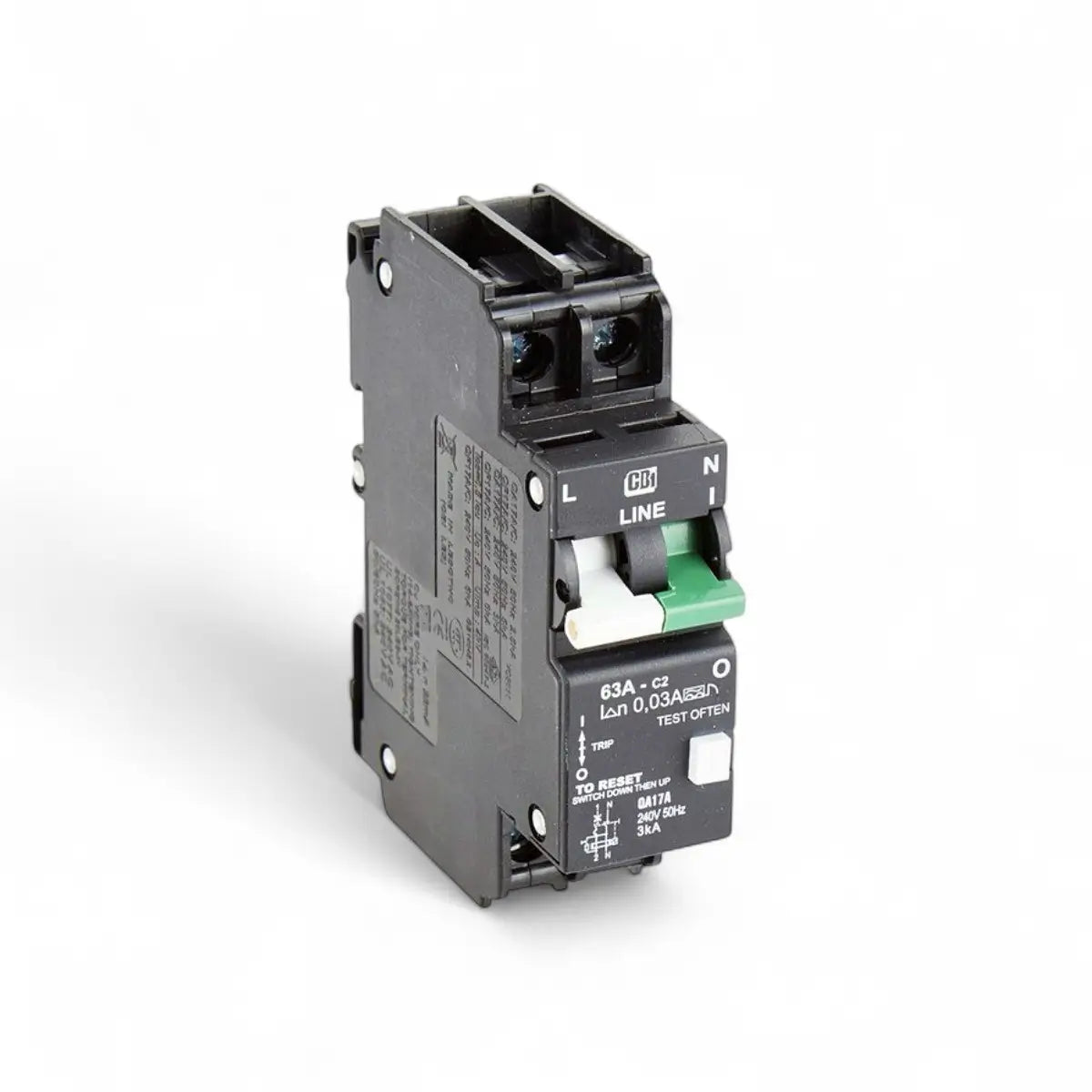 CBI Qa17A 63A Blister Pack Switch