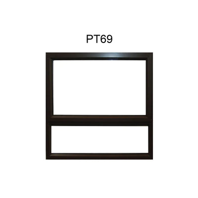 Aluminium PT69 Bronze Econo Top Hung Window