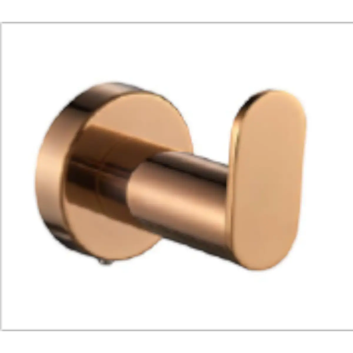 Rose gold robe hook
