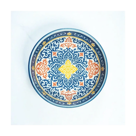 Embossed ceramic dish 12cm
