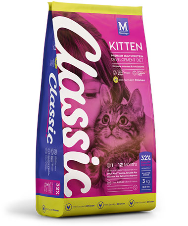 MONTEGO Classic Cat Food Kitten Chicken 1kg