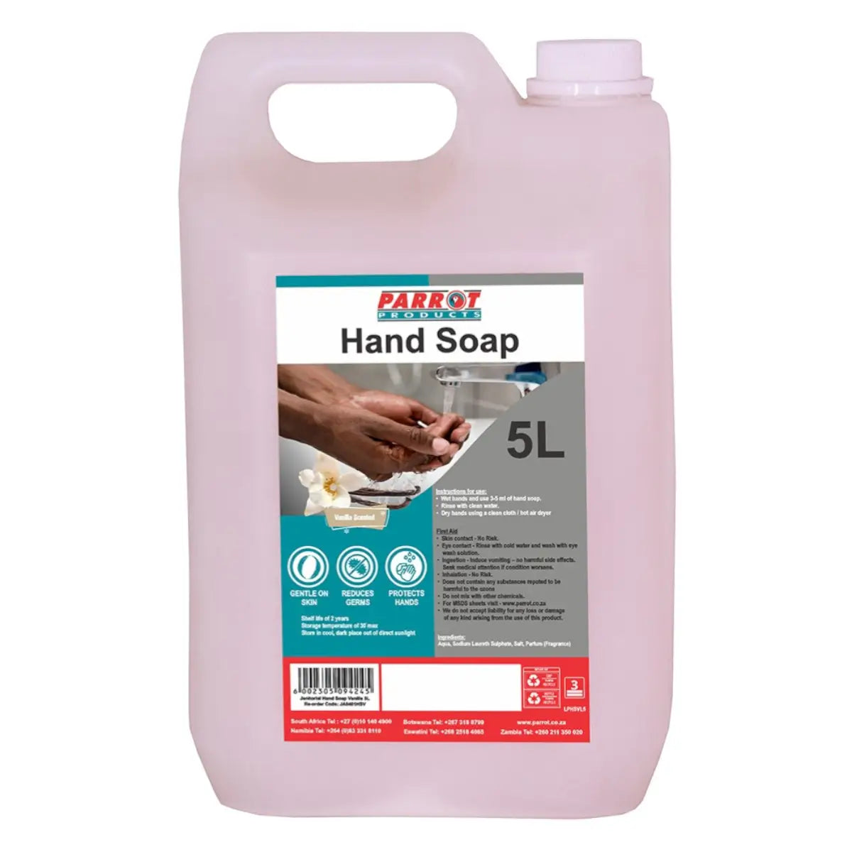 Vanilla antibacterial hand soap