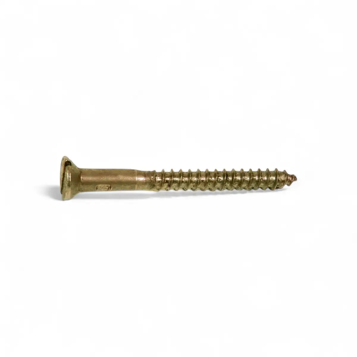Solid Brass Wood Screw (10-Pack)