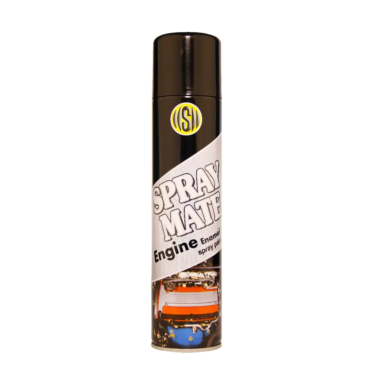 Black engine enamel spray paint