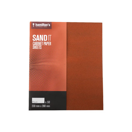 Cabinet sanding paper sheet