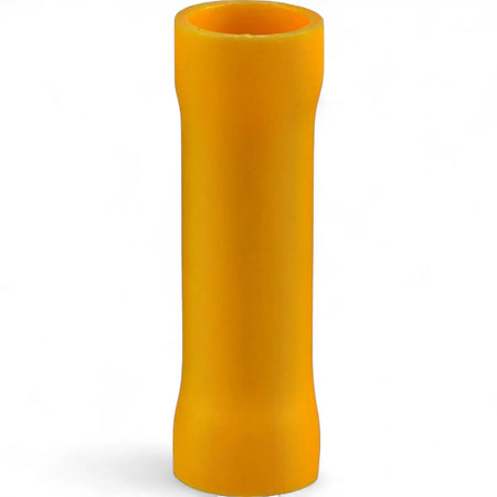 Pre-Insulated Bootlace Ferrule - Yellow (25-Pack)