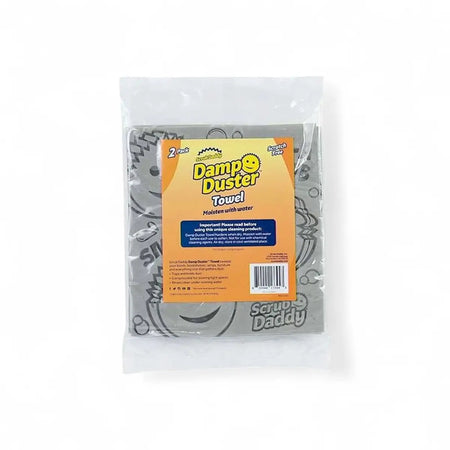 Hamiltons Scrub Daddy - Damp Duster Towel Silver 2Pk