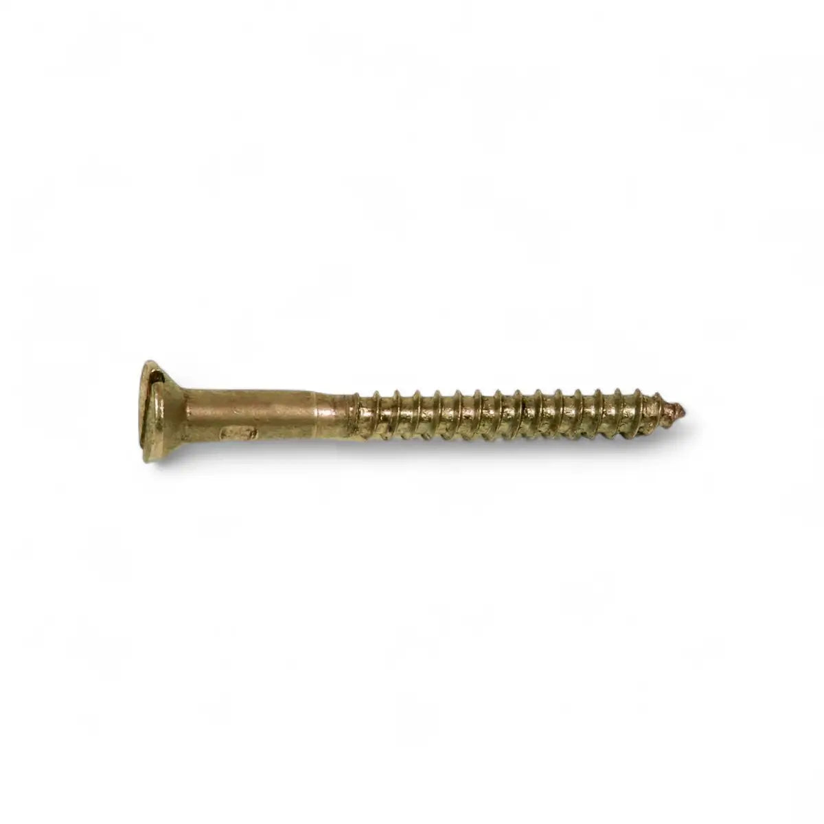 Solid Brass Wood Screw (10-Pack)