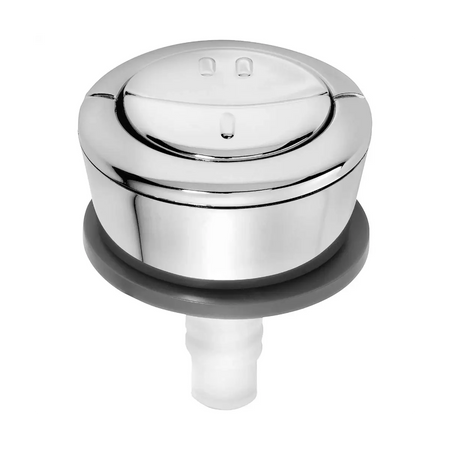Dual flush push button