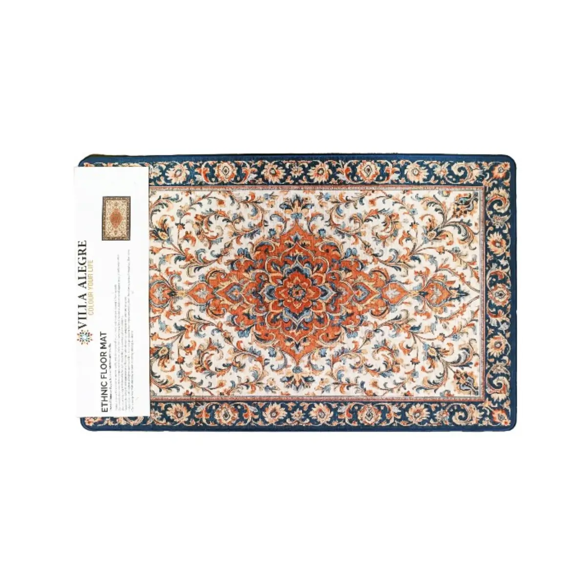 Ethnic pattern floor mat