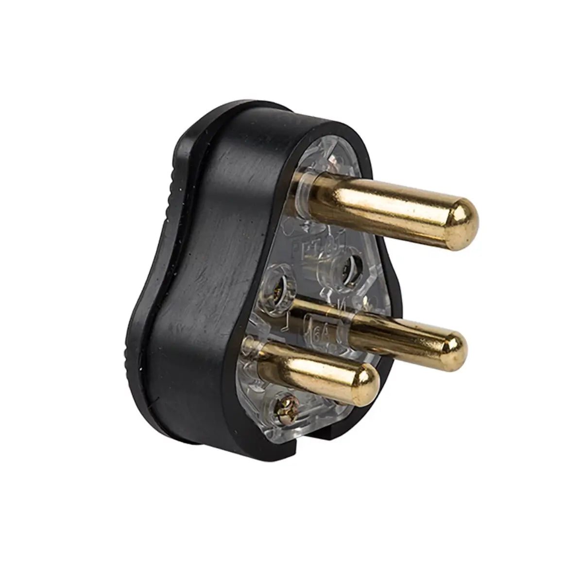 Black rubber plug top