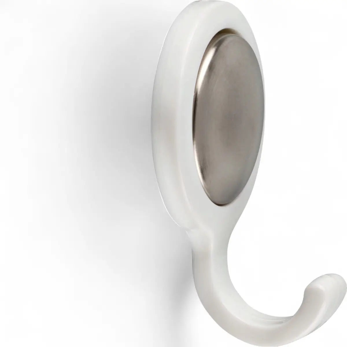 Self-Adhesive Stick-On Round Hook - Medium (2-Pack)