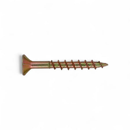 Yellow Passivated Chipboard Screw (100-Pack)