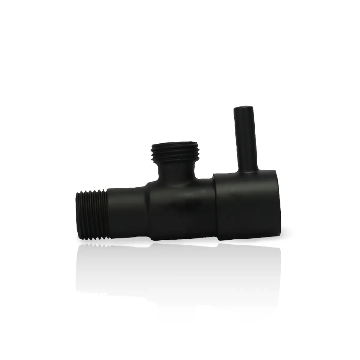 Black brass angle valve