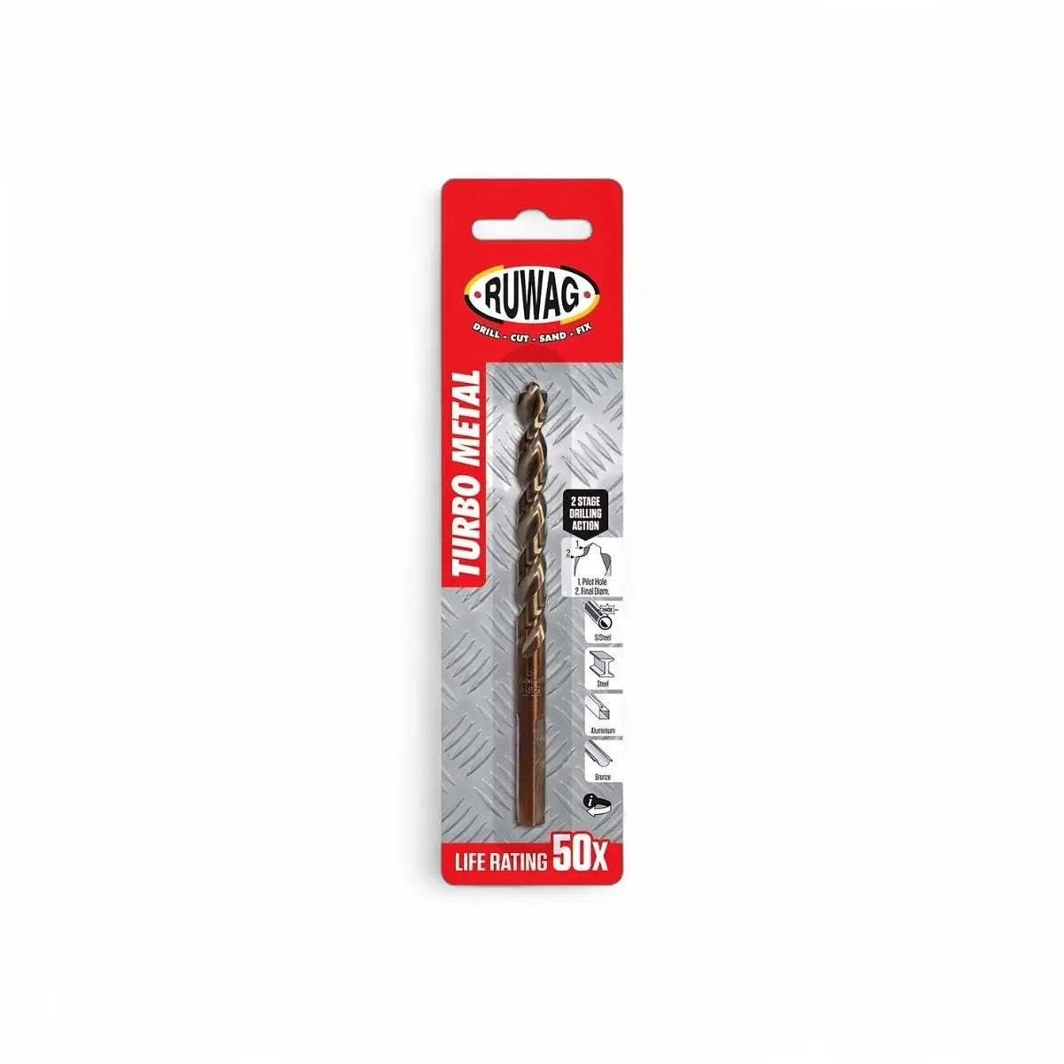Turbo Metal Drill Bit (Carded)