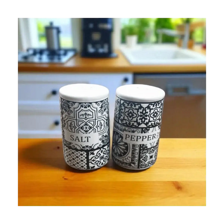 Ceramic salt and pepper shakers