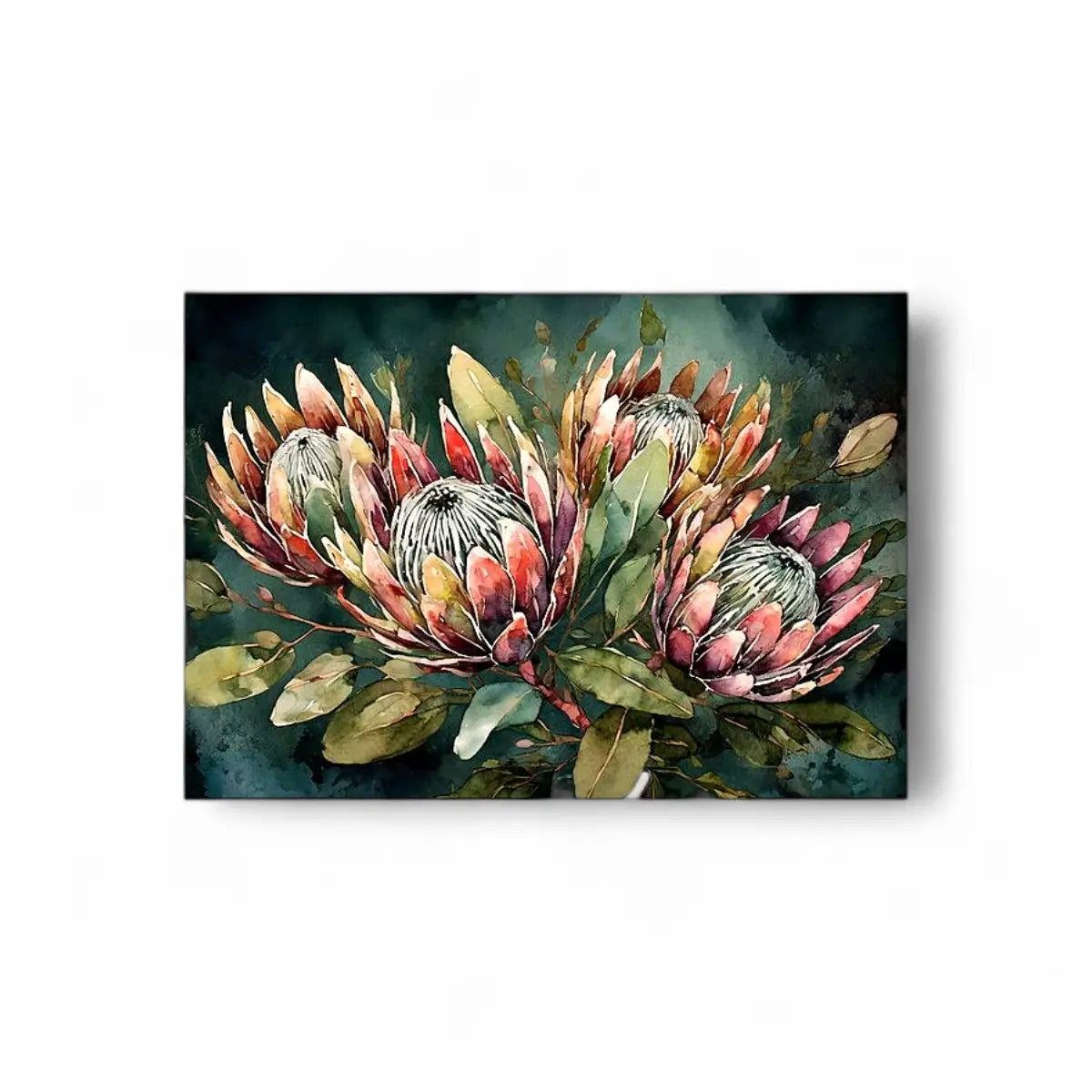 Tjhoko Paint Protea Elegance (Horizontal) Sml | 400X300 mm Decoupage Sheet