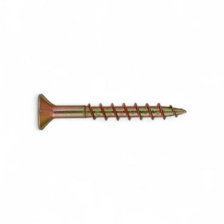 Yellow Passivated Chipboard Screw (100-Pack)