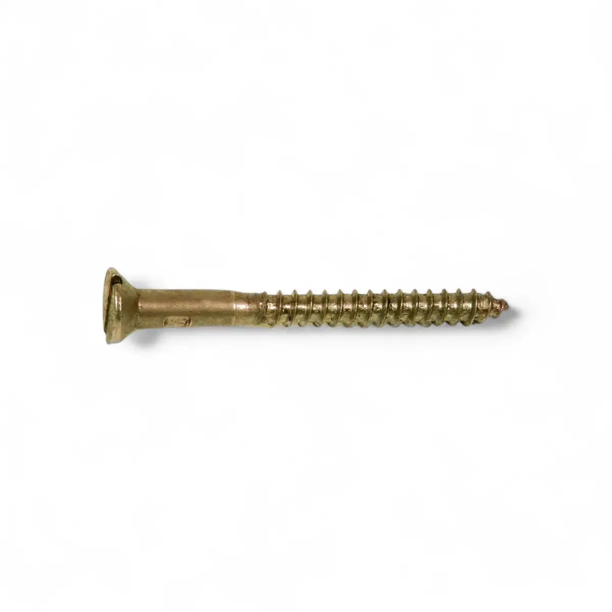 Solid Brass Wood Screw (10-Pack)