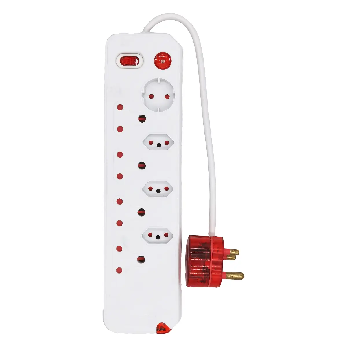 Gentech surge protected multiplug