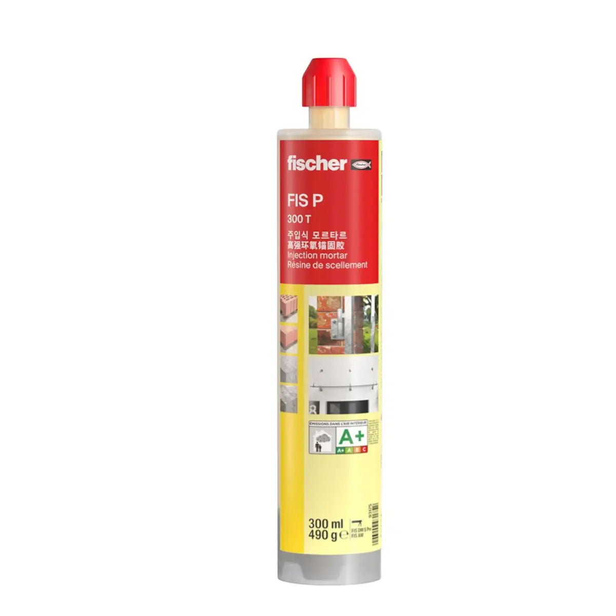 Chemical anchor resin cartridge