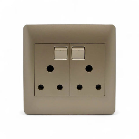 Lesco Apollo 100 X100 Dbl Socket Elegant Gold Socket