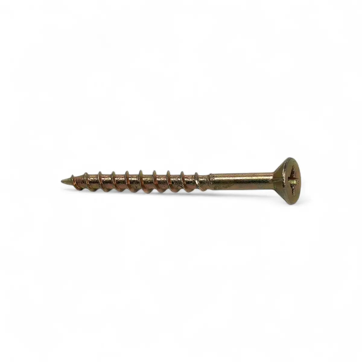 Yellow Passivated Chipboard Screw (25-Pack)