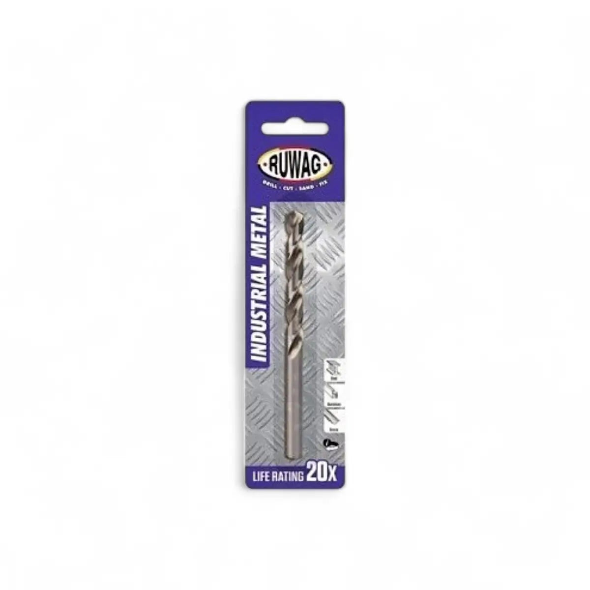 Industrial Metal Drill Bit (Carded)