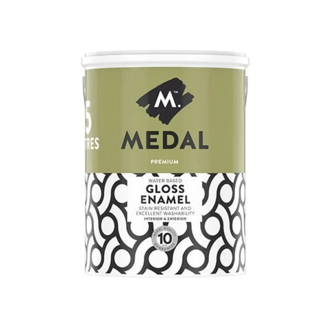 Medal Premium Water Based Gloss Enamel - Al's Hardware