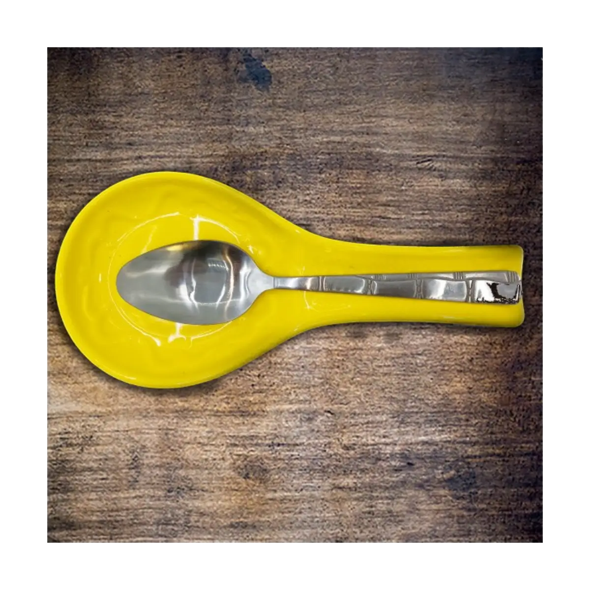 Ceramic spoon rest dish