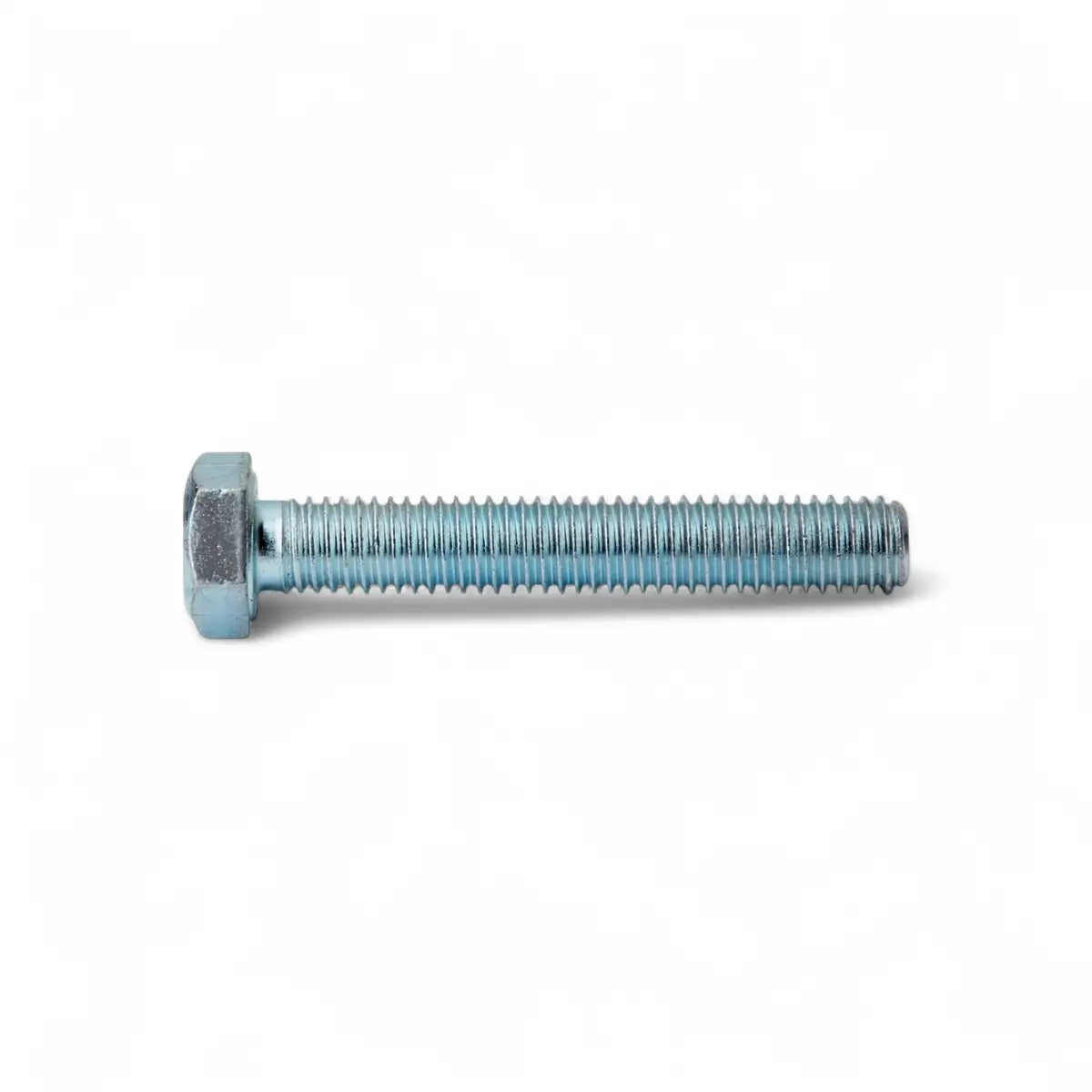 Zinc Plated Mild Steel Set Screw & Nut (100-Pack)