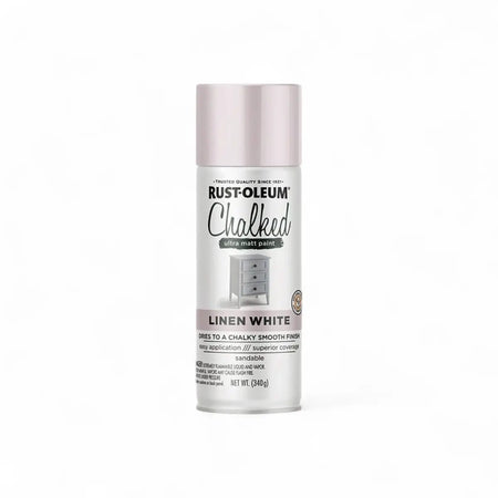 Chalked Ultra Matte Spray Paint - Linen White - 340G