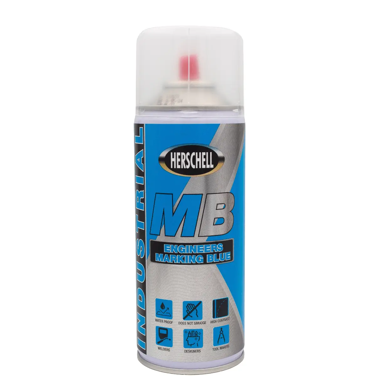 Engineers marking blue spray