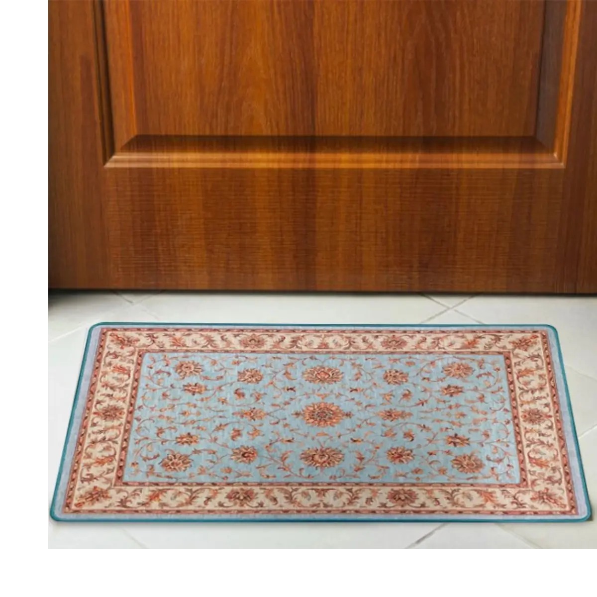 Ethnic pattern floor mat