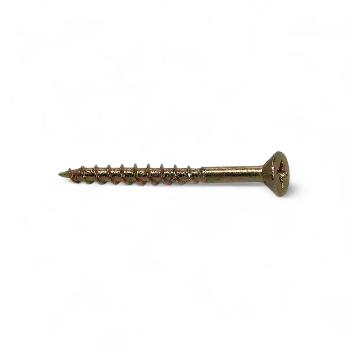 Yellow Passivated Chipboard Screw (10-Pack)