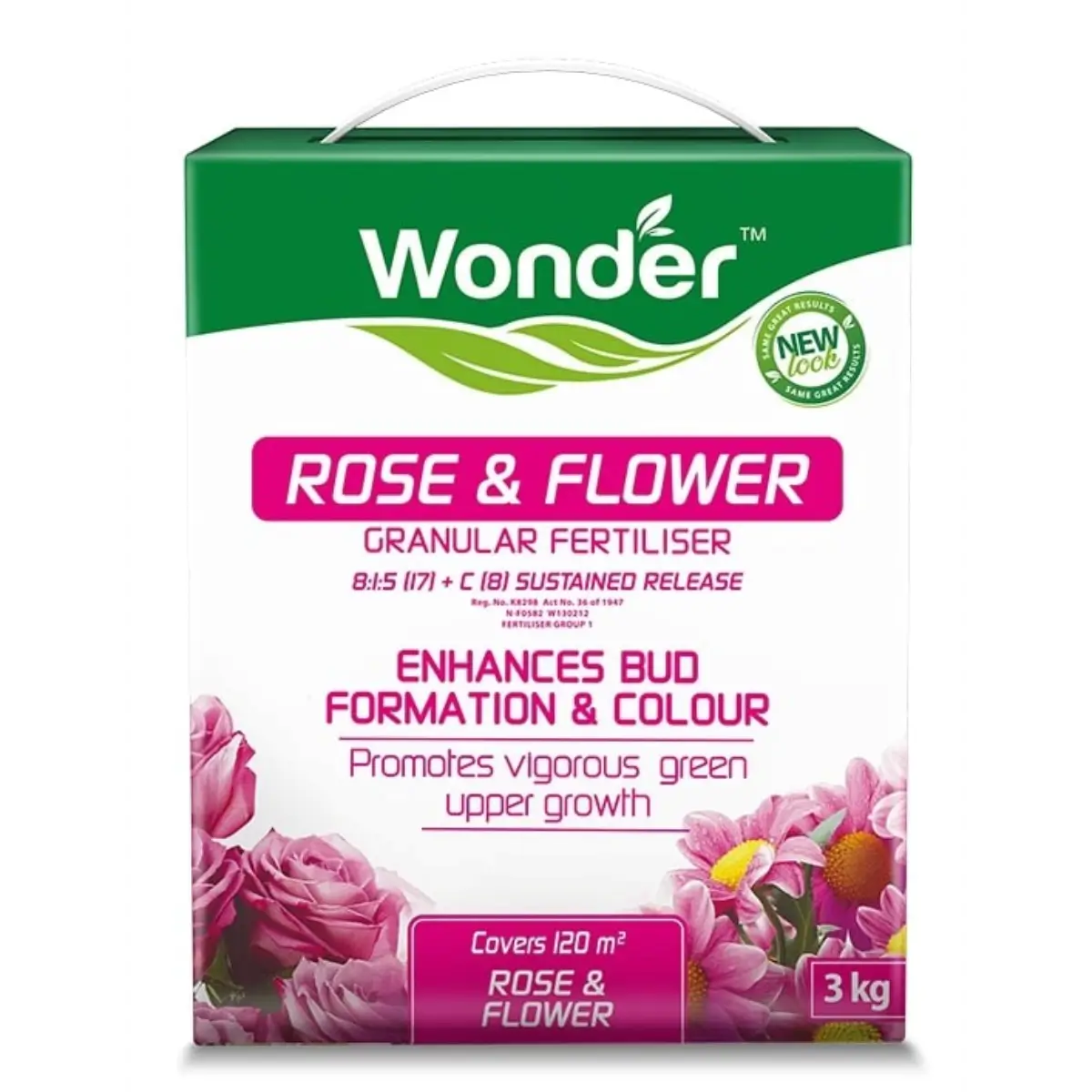 Rose and flower fertilizer granules