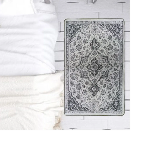 Ethnic pattern floor mat