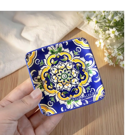 Decorative trinket dish plate