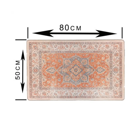 Ethnic pattern floor mat