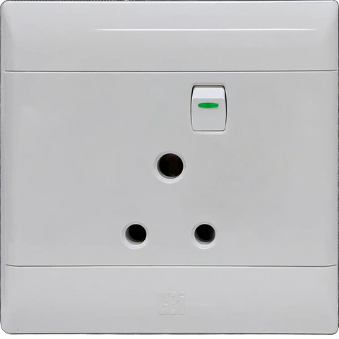 White 4x4 single socket