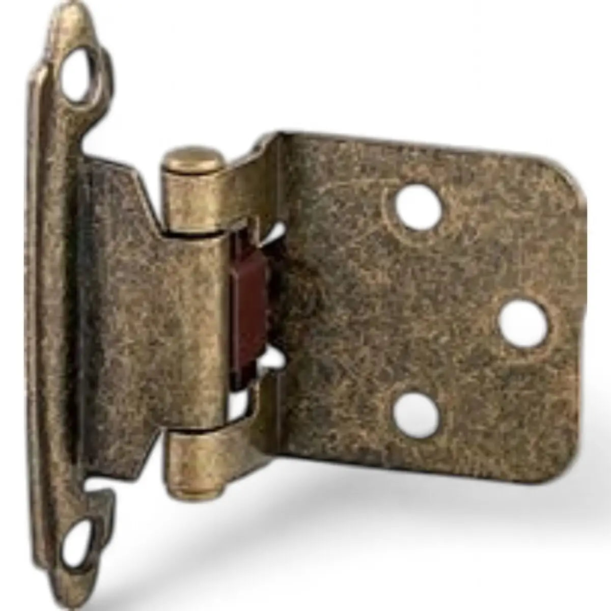White Self-Closing Cupboard Hinge (2-Pack)