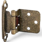 White Self-Closing Cupboard Hinge (2-Pack)