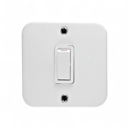 Dynamic Distributors Crabtree Switch Industrial 1 Lever Switch Cover Plate